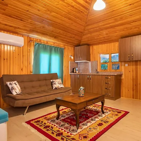 Rum i privatbostad Likya Yanartas Bungalows Çıralı